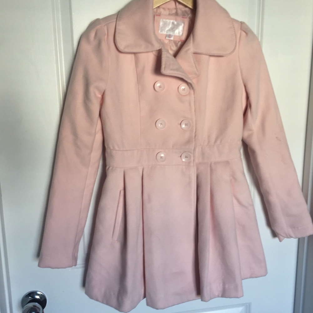 Exhilaration fit and flare coat
